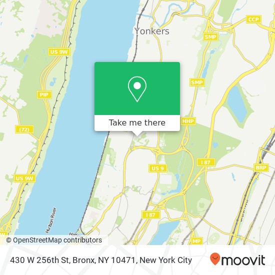 430 W 256th St, Bronx, NY 10471 map