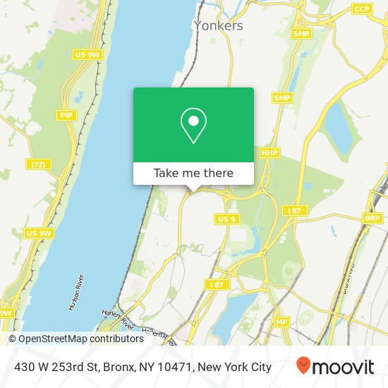 430 W 253rd St, Bronx, NY 10471 map