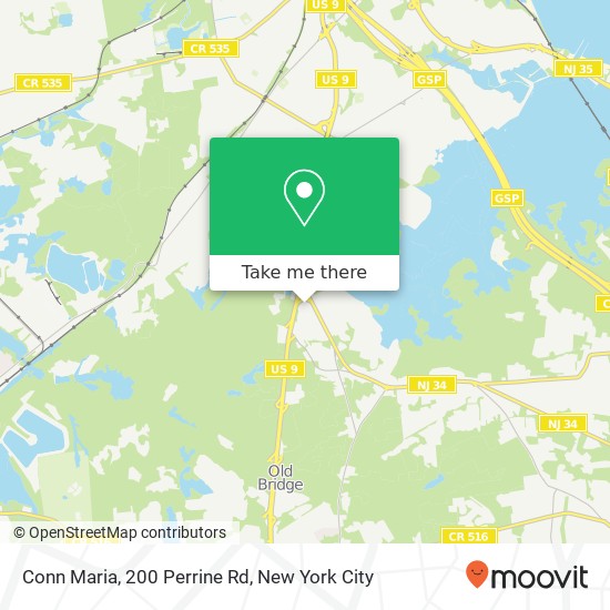 Conn Maria, 200 Perrine Rd map