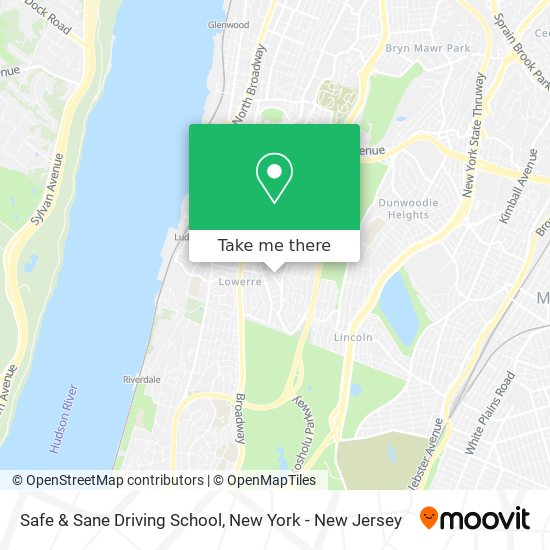 Safe & Sane Driving School map