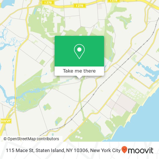 115 Mace St, Staten Island, NY 10306 map