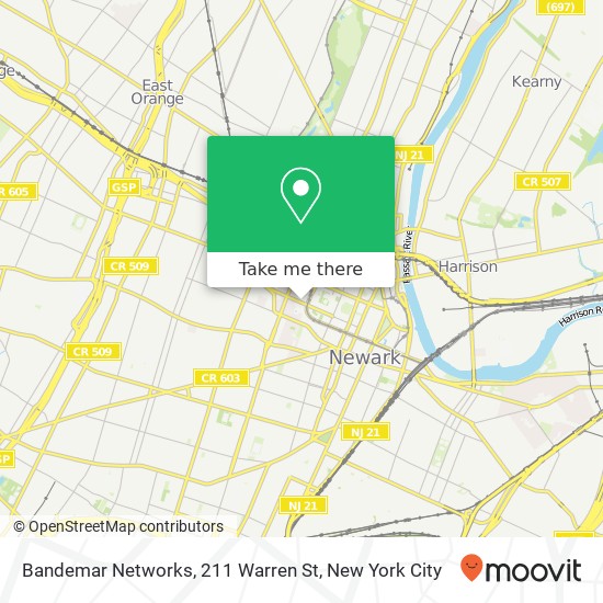 Bandemar Networks, 211 Warren St map