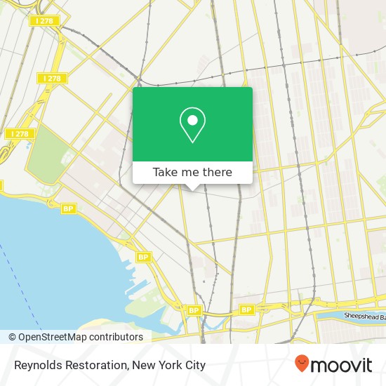 Reynolds Restoration map