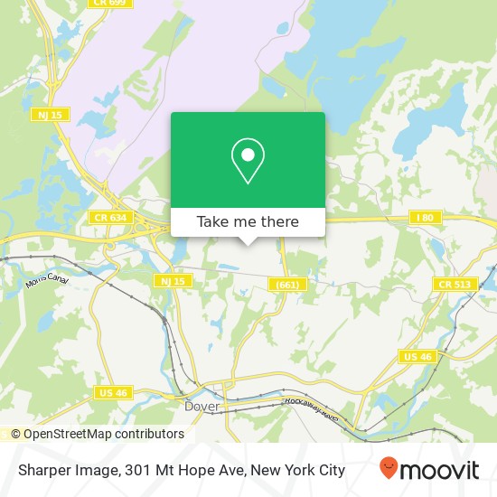 Sharper Image, 301 Mt Hope Ave map