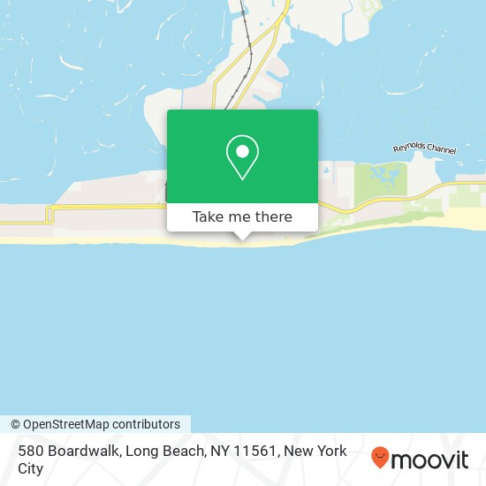 580 Boardwalk, Long Beach, NY 11561 map