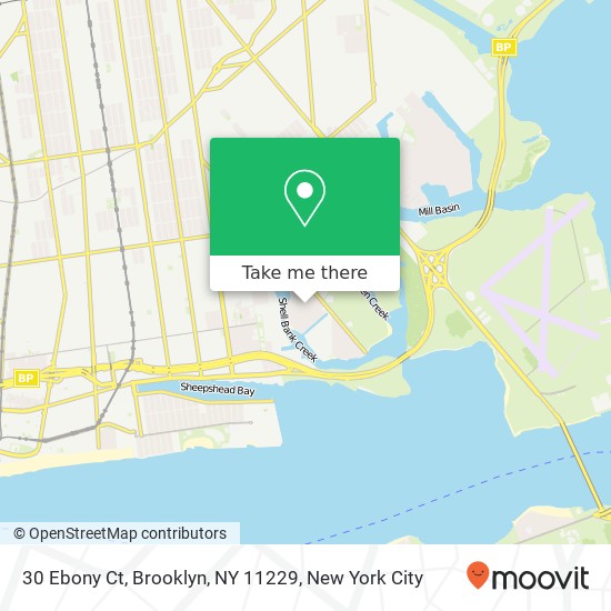 30 Ebony Ct, Brooklyn, NY 11229 map