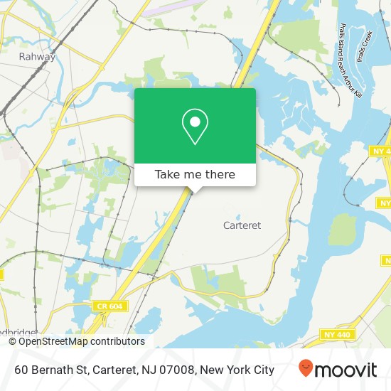 60 Bernath St, Carteret, NJ 07008 map