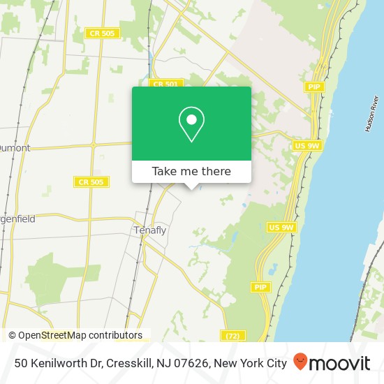 50 Kenilworth Dr, Cresskill, NJ 07626 map