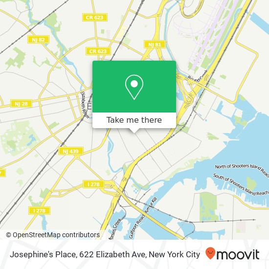 Josephine's Place, 622 Elizabeth Ave map