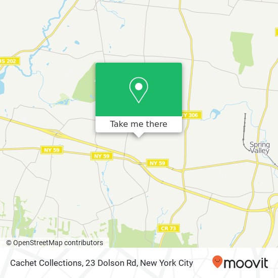 Mapa de Cachet Collections, 23 Dolson Rd