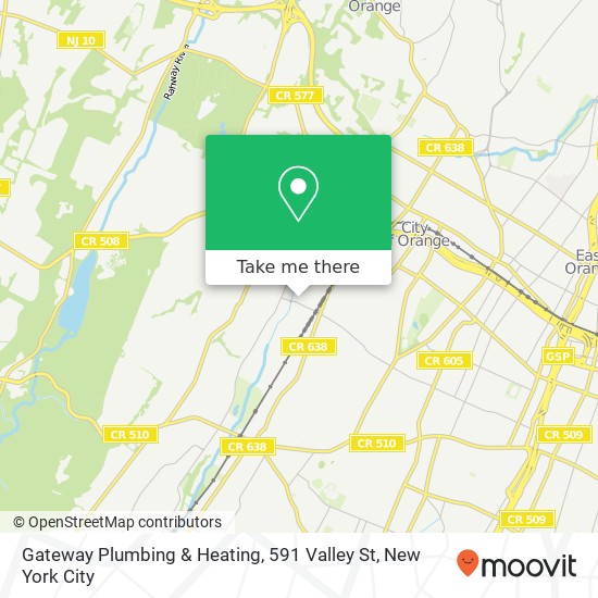 Gateway Plumbing & Heating, 591 Valley St map
