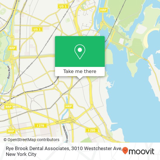Rye Brook Dental Associates, 3010 Westchester Ave map