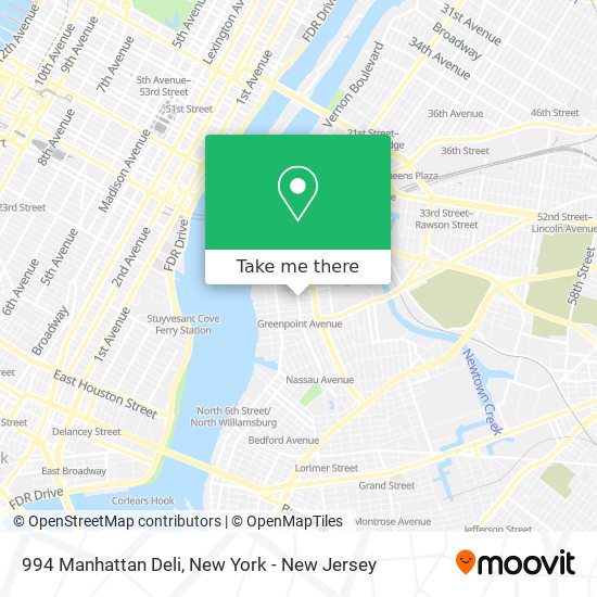 Como Llegar A 994 Manhattan Deli En Brooklyn En Metro Autobus O Tren