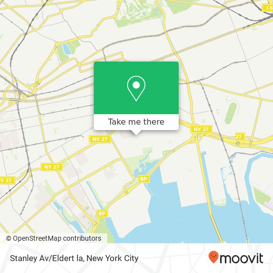 Stanley Av/Eldert la map