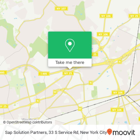 Sap Solution Partners, 33 S Service Rd map