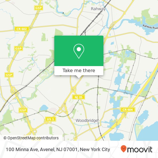 100 Minna Ave, Avenel, NJ 07001 map