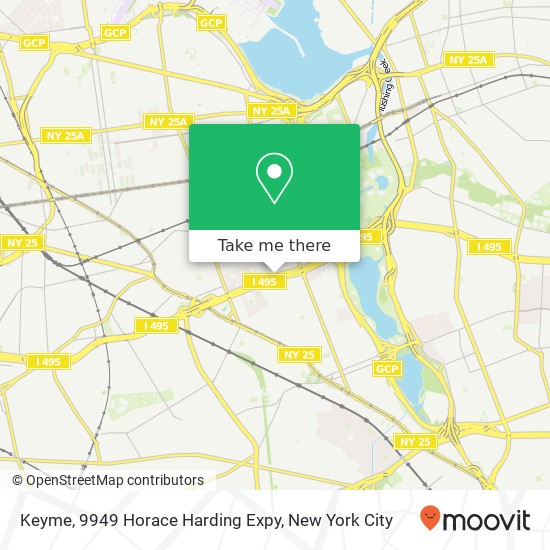 Keyme, 9949 Horace Harding Expy map