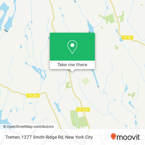 Mapa de Tretten, 1277 Smith Ridge Rd