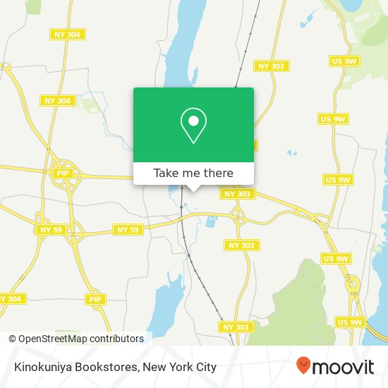 Kinokuniya Bookstores map