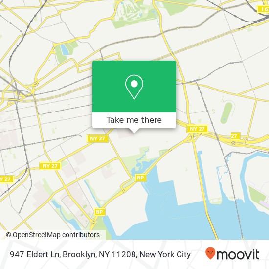 947 Eldert Ln, Brooklyn, NY 11208 map