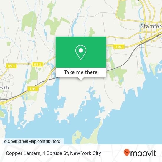 Mapa de Copper Lantern, 4 Spruce St