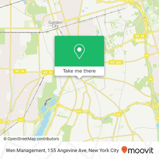 Wen Management, 155 Angevine Ave map