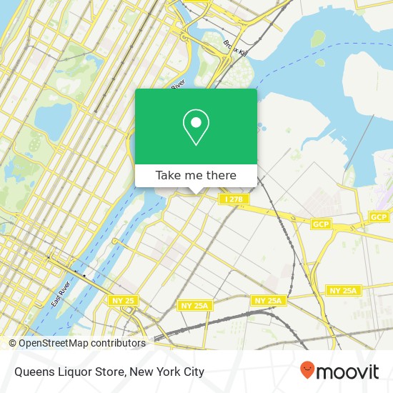 Queens Liquor Store map