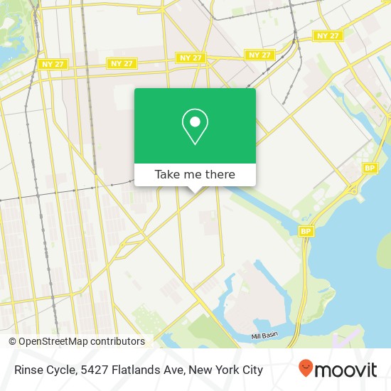 Rinse Cycle, 5427 Flatlands Ave map
