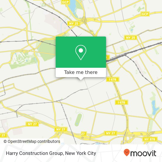 Harry Construction Group map