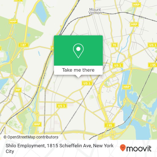 Shilo Employment, 1815 Schieffelin Ave map