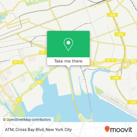 ATM, Cross Bay Blvd map