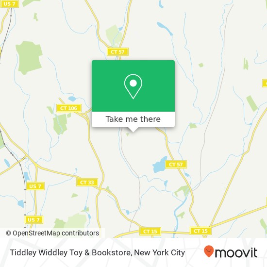 Tiddley Widdley Toy & Bookstore map