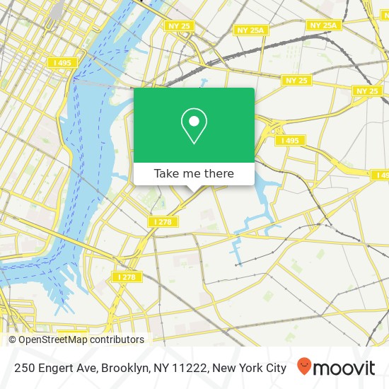 250 Engert Ave, Brooklyn, NY 11222 map