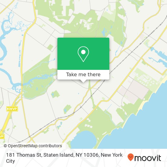 181 Thomas St, Staten Island, NY 10306 map