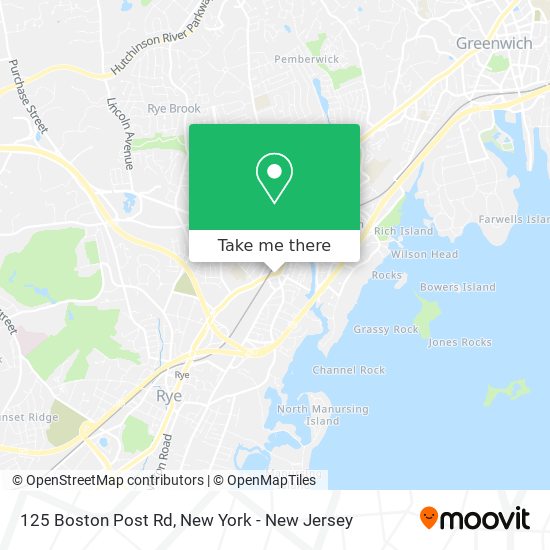 Mapa de 125 Boston Post Rd