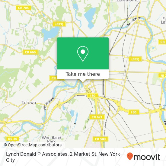 Mapa de Lynch Donald P Associates, 2 Market St