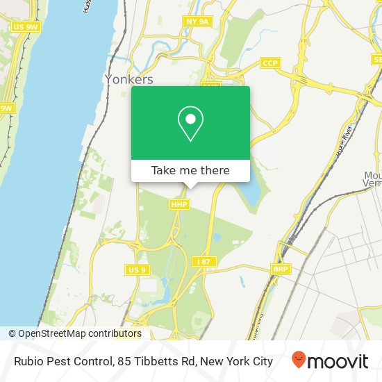 Rubio Pest Control, 85 Tibbetts Rd map