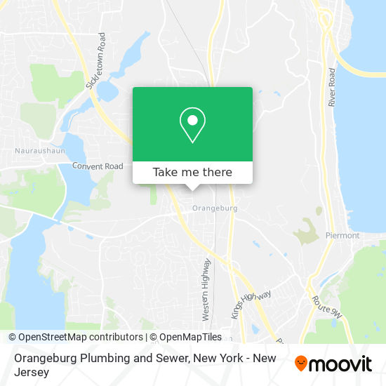 Mapa de Orangeburg Plumbing and Sewer