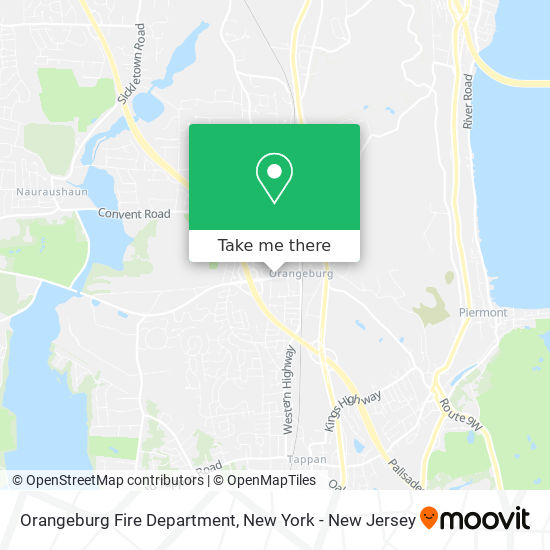 Mapa de Orangeburg Fire Department