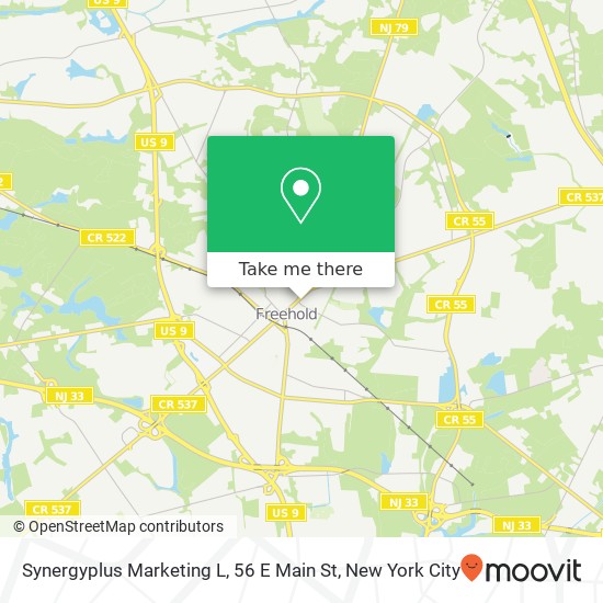 Synergyplus Marketing L, 56 E Main St map