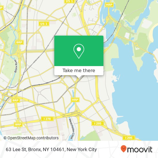 Mapa de 63 Lee St, Bronx, NY 10461