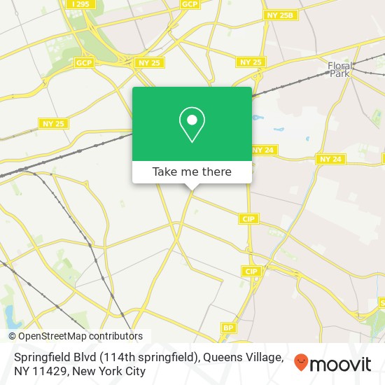 Springfield Blvd (114th springfield), Queens Village, NY 11429 map