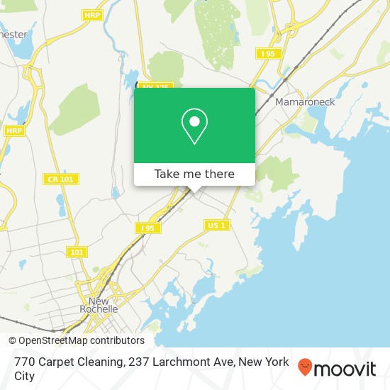 770 Carpet Cleaning, 237 Larchmont Ave map