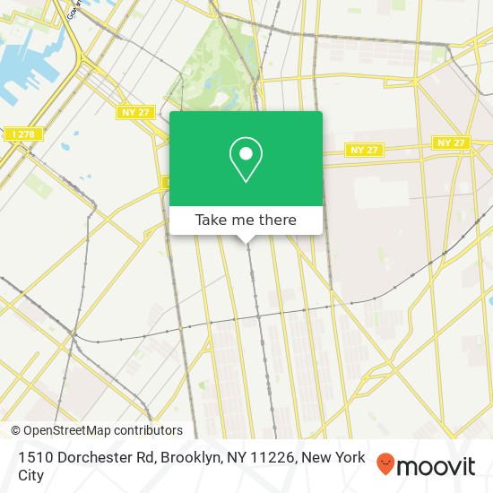 1510 Dorchester Rd, Brooklyn, NY 11226 map