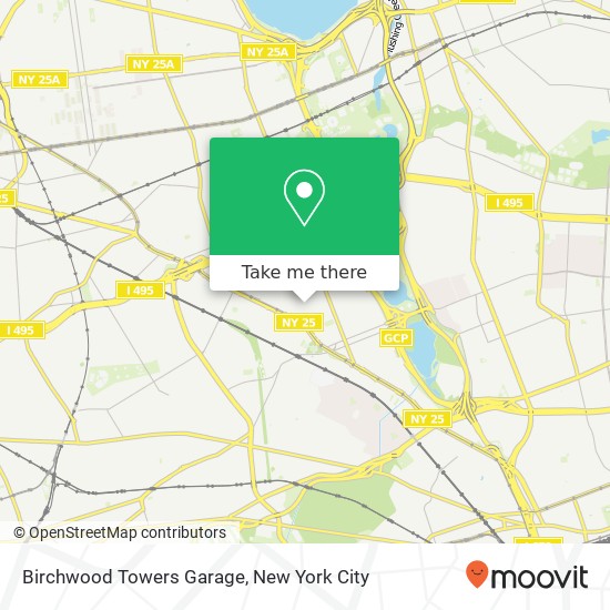 Mapa de Birchwood Towers Garage, 10230 66th Rd