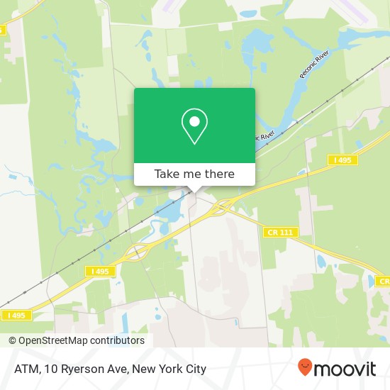 Mapa de ATM, 10 Ryerson Ave