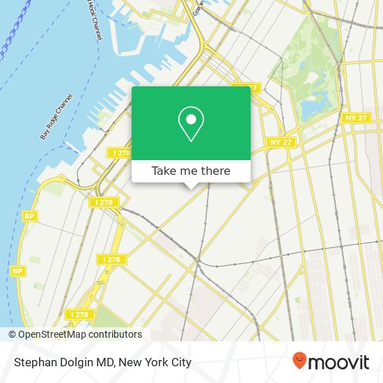 Mapa de Stephan Dolgin MD, 4802 10th Ave