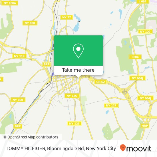 TOMMY HILFIGER, Bloomingdale Rd map