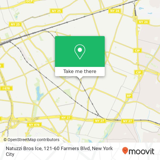 Natuzzi Bros Ice, 121-60 Farmers Blvd map