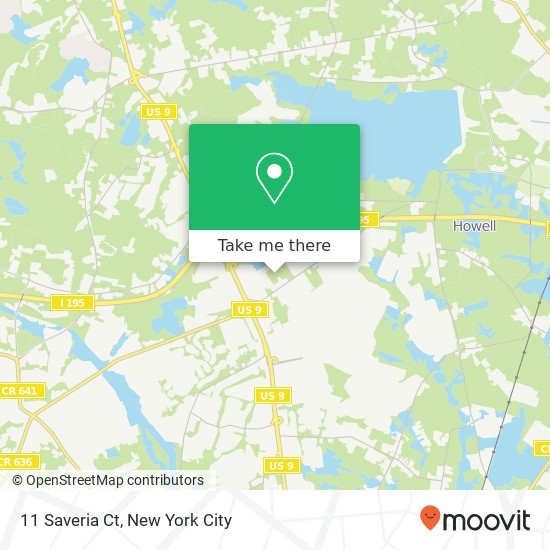 11 Saveria Ct, Howell, NJ 07731 map